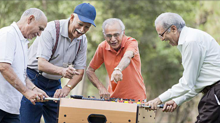 indian old age status